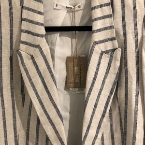 Mango Linen Blazer